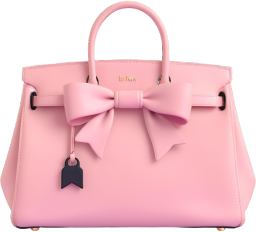 Lightpinkbirginbag emote for Discord