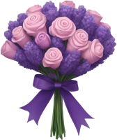 Purplepinkflowersz emote for Discord