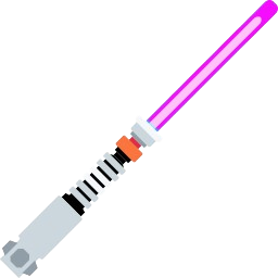 purplelightsaber emote for Discord
