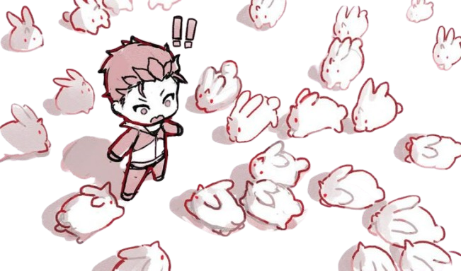 Greatwhiterabbit emote for Discord