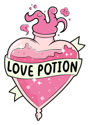 Pink_love_potion emote for Discord