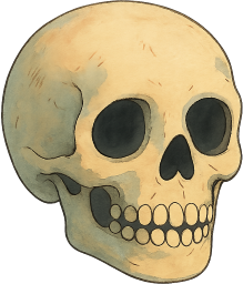 Normalskull emote for Discord