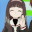 TomoyoDaidouji_wave emote for Discord