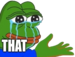 pepethat emote for Discord