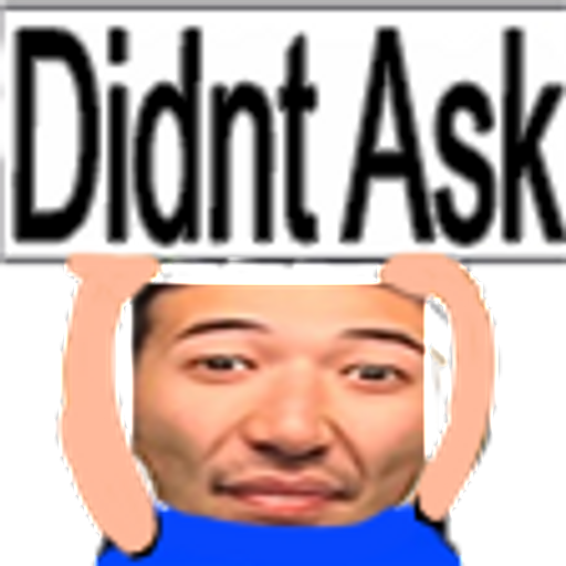 DidntAsk emote for Discord