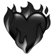 black_hart emote for Discord