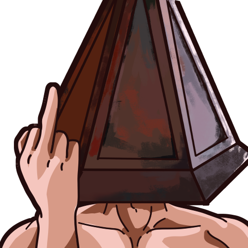 PyramidHeadCurse emote for Discord