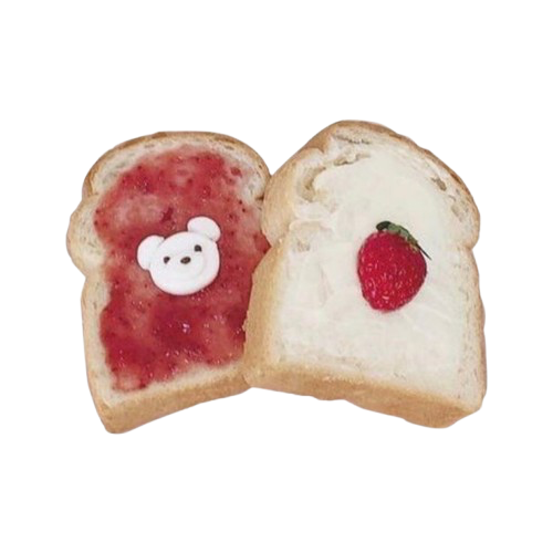 Strawberry_toast emote for Discord