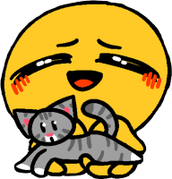 Cuteemojiwithcat emote for Discord