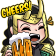 LokiCheers emote for Discord