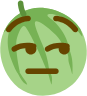 WhateverMelon emote for Discord