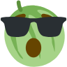 SurprisedChillMelon emote for Discord
