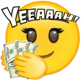 Yeahmoneygurlx emote for Discord