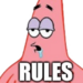 patrickrules emote for Discord