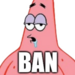 patrickban emote for Discord