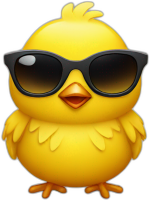 Yellow_easter_chick emote for Discord