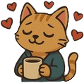 CafeMiau emote for Discord