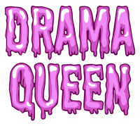 Drama_queen_text emote for Discord