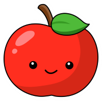 Cute_red_applex emote for Discord