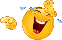 pointlaughhaha emote for Discord