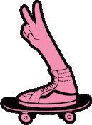 SkaterPeace animated emote