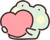 frogheart emote for Discord