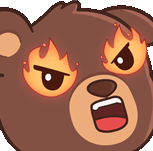 angry_bearish emote for Discord