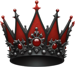 Redblackcrown emote for Discord