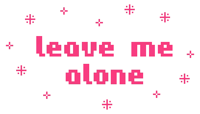 LeaveMeAlone animated emote