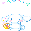 CinnamorollCelebrate emote for Discord