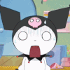 KuromiShock emote for Discord