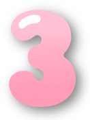 Number_Three_3_Pink emote for Discord