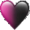 Blackpinkheartanimated emote for Discord