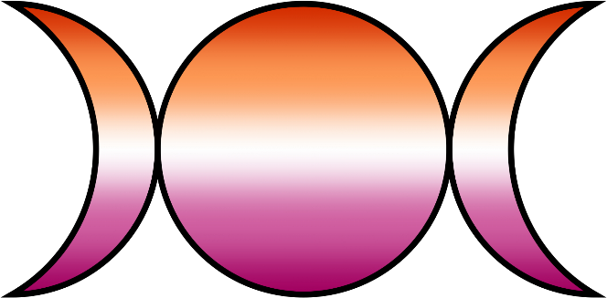 Triple_Moon_lesbian emote for Discord