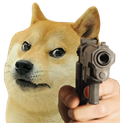 DOGE_GUN emote for Discord