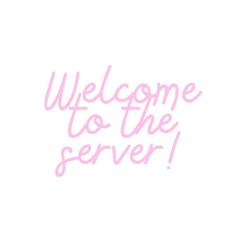 cutepink_welcome emote for Discord