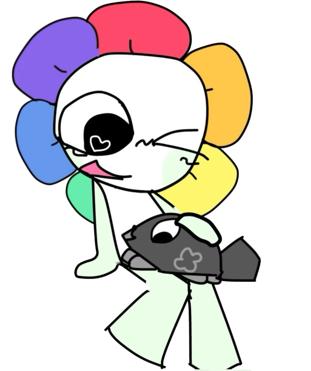 Dandy_pebble emote for Discord