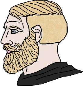 wojak_chad emote for Discord