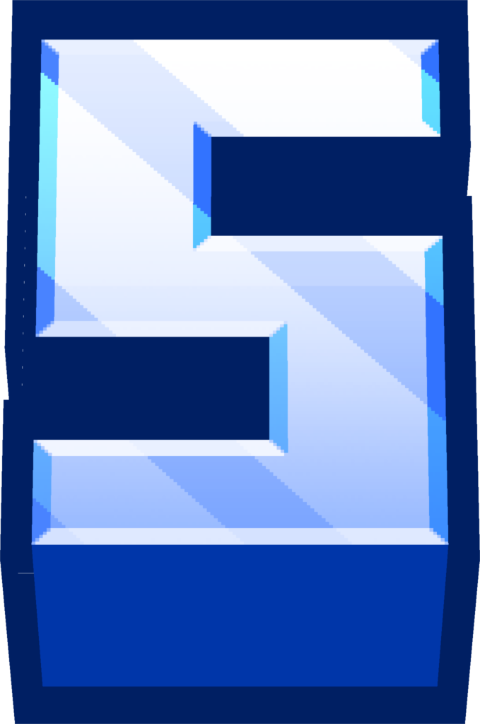minecraft_blue_S emote for Discord