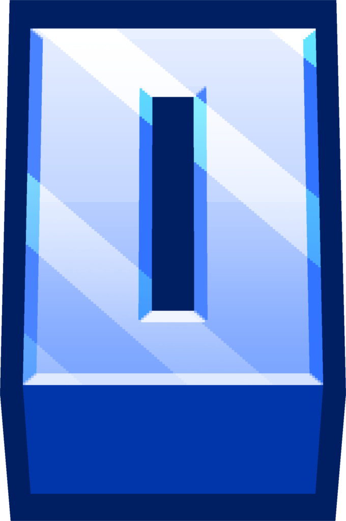minecraft_blue_O emote for Discord