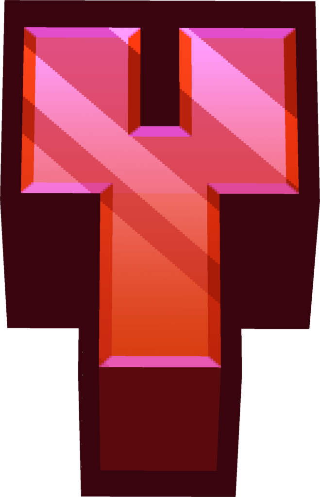 minecraft_red_Y emote for Discord