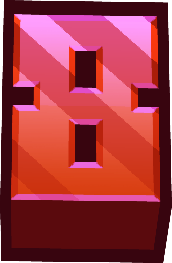 minecraft_red_8 emote for Discord