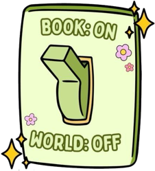 bookonworldoff emote for Discord