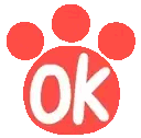OKPaw emote for Discord