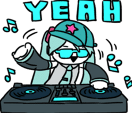 DJMiku emote for Discord
