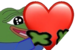 pepeheart emote for Discord
