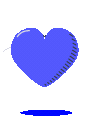 Darkblueheart emote for Discord