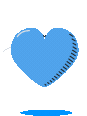 Lightblueheart emote for Discord
