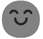 Grayhappyemojiz emote for Discord