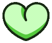 Light_green_heart emote for Discord